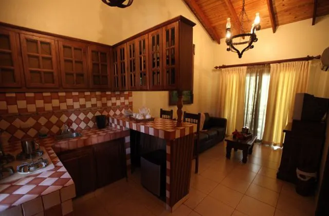 Hotel Gran Jimenoa Jarabacoa suite kitchen